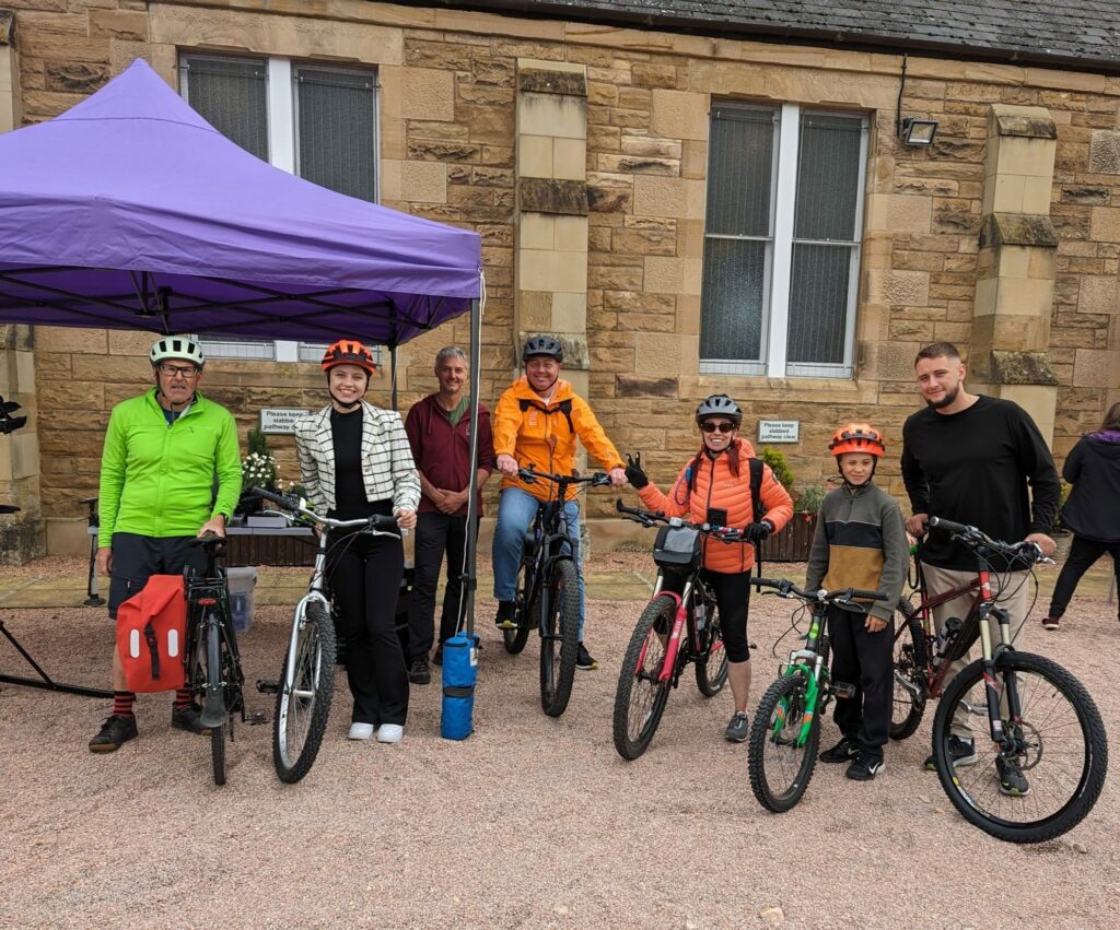 Taycoasters – Cupar to Backhouse Rossie cycle