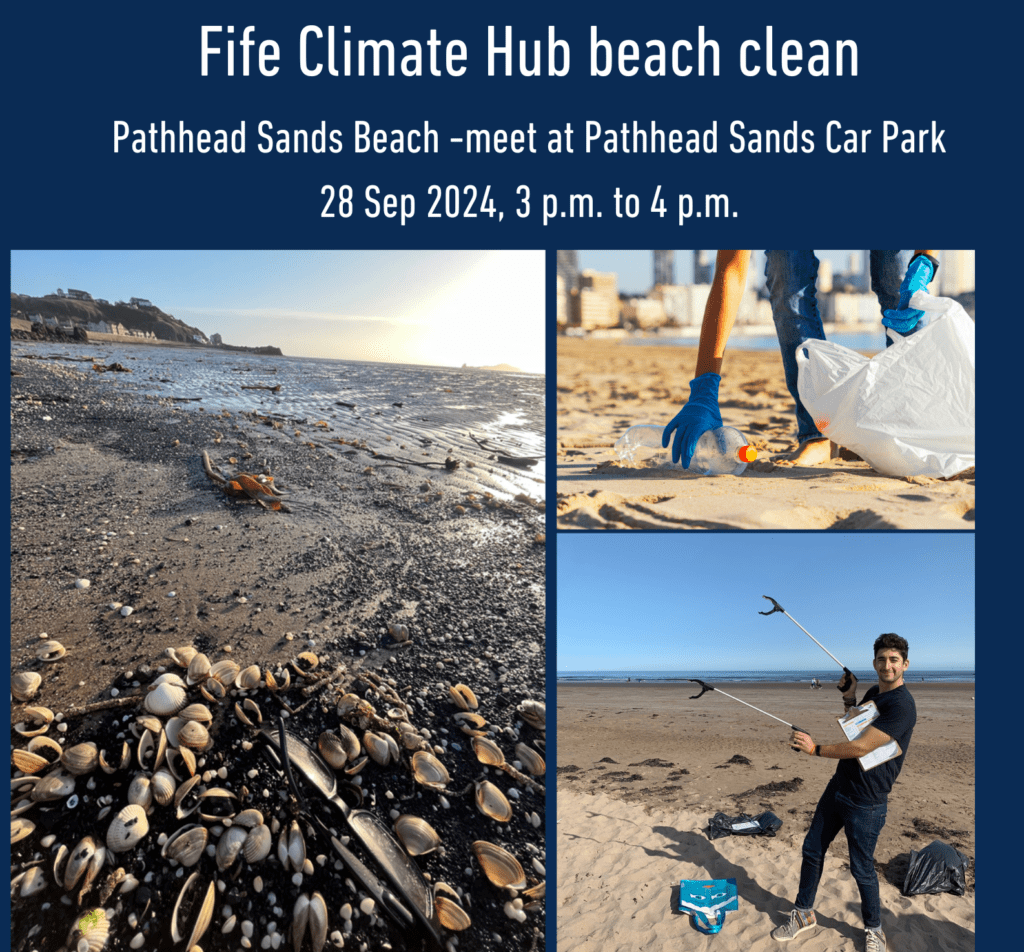 Fife Climate Hub Beach Clean