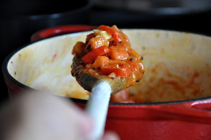 Recipe: Rhubarb Achaar (Indian pickle) 