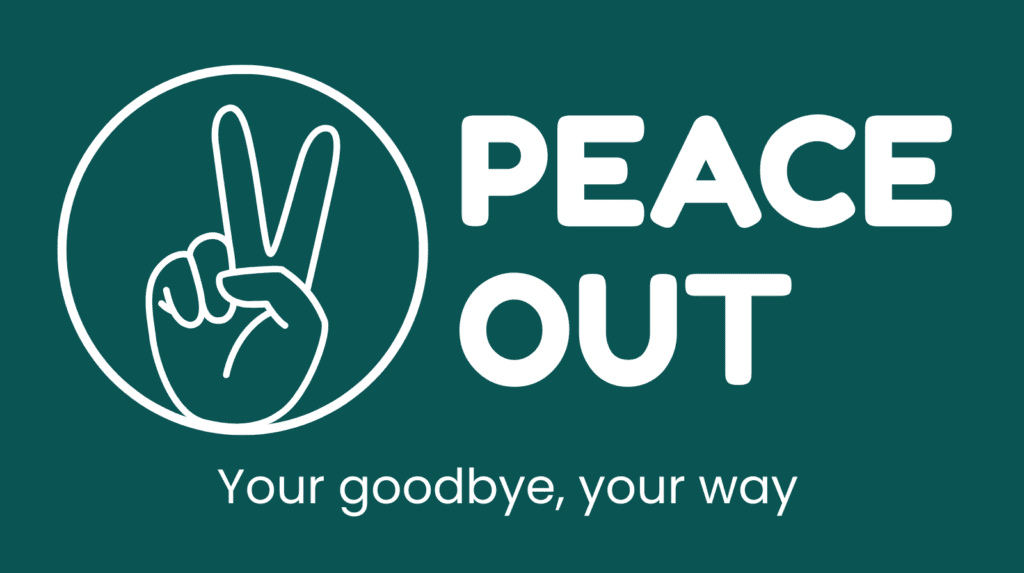 Peace Out Pop Up