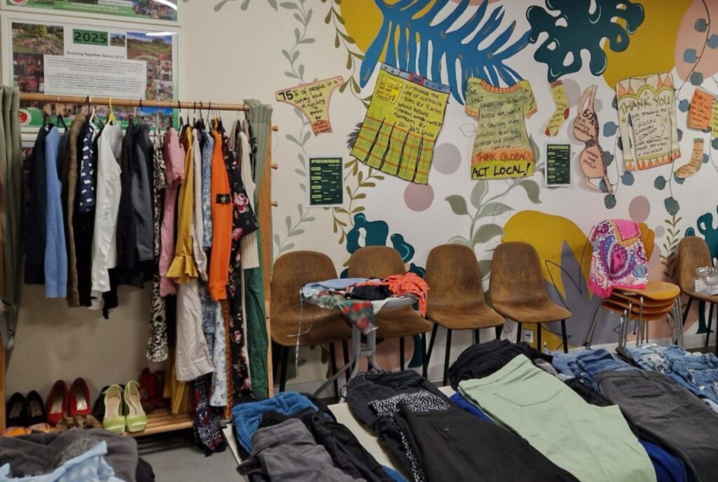 Clothes swap, mini-repair café and textile crafts at EATS Rosyth